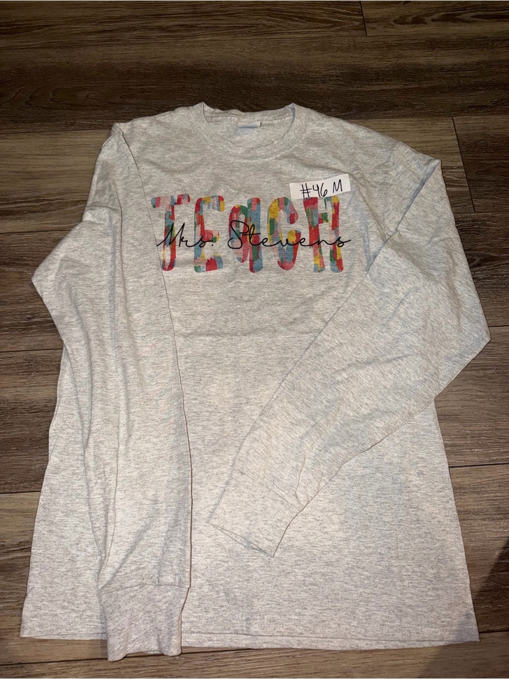Mrs Stevens Teach Long Sleeve TSHIRT